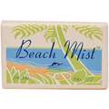 Beachmist Body Soap, Fresh Fragrance, #1/2 Wrapped Bar, 1000 PK