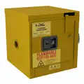 Condor 2 gal. Flammable Cabinet, Self-Closing Safety Cabinet Door Type, 18-3/8" Height, 18-1/8" Width