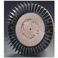 Polishing Abrasive Pad: 16 in Dia, 100 Grit, 600 RPM, Clockwise/Counterclockwise, Dry/Wet