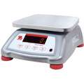 Compact Bench Scale: 6 lb_3 kg Capacity, 0.002 lb_0.001 kg Scale Graduations, 4 57/64 in Overall Ht