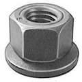 M5-0.80 Hex Nut with Free Spinning Washer; 19 mm dia., 10 mm Hex Size