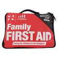 First Aid Kit, Kit, Nylon, Industrial, 4 People Served per Kit