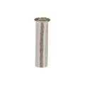 Panduit Ferrule: 14 AWG, Bare, 13/32 in Insertion L, 0.39 in Overall L, Bare Insulation, 1,000 PK