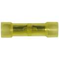 Imperial Vycrimp Vinyl Insulated Female Double Snap Plug Terminal, Yellow