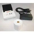 Compact Thermal Printer,White,Plastic