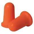 Bell Ear Plugs, 33 dB Noise Reduction Rating NRR, Uncorded, Universal, Orange, PK 200