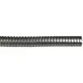 Calbrite Flexible Metal Conduit - Corrosion Resistance: 1/2" Trade Size, 25 ft. Overall Length, Stainless Steel