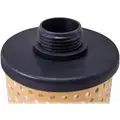 Fuel Filter: 17 micron, 5 in Lg, 3 in Outside Dia., 1-1/8"-12 Thread Size, Diesel/Gas, Manufacturer Number: 496-5