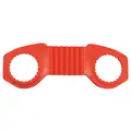Zafety Lug Lock Wheel Nut Indicator, 38 mm, 4-3/8" Spacing, Orange