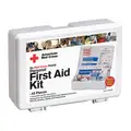 American Red Cross First Aid Kit, Kit, Plastic, Industrial, 10 People Served per Kit