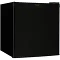 Danby Compact Refrigerator with Freezer Section, Residential, Black, 17-5/8" Overall Width
