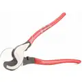 Westward Cable Cutter,9" Overall Length,Shear Cut Cutting Action,Primary Application: Electrical Cable