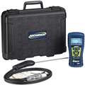 Bacharach Combustion Analyzer Kit: Residential, Backlit Digital, 0.1 to 100% Efficiency