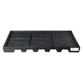 Black Diamond Polyethylene Spill Pallet for 6 Drums; Drain Included: No