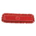 Tough Guy Dust Mop: Nylon/Polyester, 37 1/2 in L, Launderable, 1 in Dp