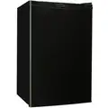 Danby Refrigerator, Residential, Black, 20 5/8" Overall Width, 4.4 cu ft. Refrigerator Capacity