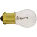 Tungsram Mini Bulb, Trade Number R5W, 5 Watts, G6, Single Contact Bayonet, Clear, 13.5 V