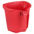 Handy Paint Products Paint Bucket: 1 pt Capacity, 6 1/2 in, 6 in Overall Lg, 6 in Overall Wd