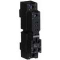 Schneider Electric Relay Socket, Socket Type: Standard, Socket Style: Square, Number of Pins: 5