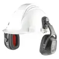 Honeywell Howard Leight Hard Hat Mounted Ear Muffs, 27 dB Noise Reduction Rating NRR, Dielectric Yes, Black