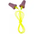Bell Ear Plugs, 29dB Noise Reduction Rating NRR, Corded, M, Purple, PK 100