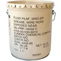 Chain and Wire Rope Lubricant, 5 gal. Pail, Lanolin Chemical Base, Black Color