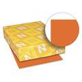 Neenah Paper 8-1/2" x 11" Multipurpose Paper with Matte Finish, Orbit Orange; PK500