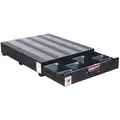 Weather Guard Truck or Van Storage Drawer with 4 Compartments; 48 in. D x 9 in. H x 39-3/4 in. W, Black