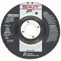 United Abrasives-Sait 5", Type 27, Aluminum Oxide, Depressed Center Wheels, 7/8" Arbor Hole Size, 0.045" Thickness