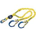 Fixed Length Shock-Absorbing Lanyard, Number of Legs: 2, Working Length: 6 ft.