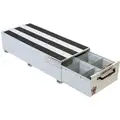 Weather Guard Truck or Van Storage Drawer with 2 Compartments; 20 in. D x 12-3/8 in. H x 48 in. W, White