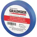 Paper Painters Masking Tape, Rubber Tape Adhesive, 5.70 mil Thick, 1" X 60 yd., Blue, 1 EA