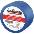 Paper Painters Masking Tape, Rubber Tape Adhesive, 5.70 mil Thick, 3" X 60 yd., Blue, 1 EA