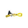 Power First Plug-In GFCI with Cord, 6 ft, Yellow, 15.0 A, Plug Configuration NEMA 5-15P
