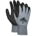 MCR Safety Coated Gloves, XL, Palm, PVC Glove Coating Material, 4 ANSI/ISEA Abrasion Level, 1 PR