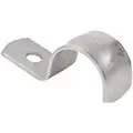 Calbrite One Hole Conduit Strap, 1-1/4" Nominal Conduit/Pipe, Stainless Steel, 1 EA