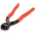 Knipex Bolt Cutters: Plastic, For 1/4 in Max Dia Soft Steel, For 3/16 in Max Dia Medium Steel, Red