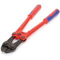 Knipex Steel tube, powder coated Bolt Cutter,18 1/8" Overall Length,3/16" Hard Materials up to Brinnell 455