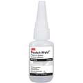 3M Clear 20g Plastic and Rubber Instant Adhesive, Bottle Container Type, 10 to 30 sec. Begins to Harden