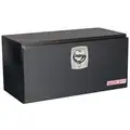 Weather Guard 530-5-02 Single Lid, Steel Underbody Truck Box; 18-1/8 in. D x 18-1/4 in. H x 30-1/8 in. W, Black