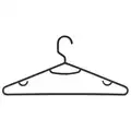 Recycled Plastic Recycled Hanger with Black Finish; PK15