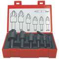 Keo Countersink Set: High Speed Steel, Bright (Uncoated) Finish, 1/4 in Smallest Body Dia., 7 Pieces