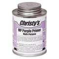 Purple Primer, Multi Purpose, Size 8 oz., For Use With PVC, CPVC and ABS Pipe