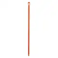 Broom Handle,Plastic,Orange,51"