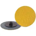 Predator Quick Change Disc: 2 in Disc Dia, 60 Abrasive Grit, Coarse, Ceramic, Coated, Type 3, 100 PK