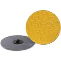 Predator Quick Change Disc: 4 in Disc Dia, 24 Abrasive Grit, Extra Coarse, Ceramic, Coated, 25 PK