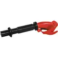 Wavian Gas Can Spout, Steel/Plastic, Red, For Use With Wavian Gas, Jerry Can, 10 1/2" Length