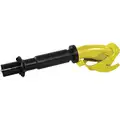 Wavian Gas Can Spout, Steel/Plastic, Yellow, For Use With Wavian Gas, Jerry Can, 10 1/2" Length