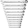 Gearwrench Ratcheting Wrench Set, 11 pc., 120XP