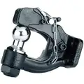 Pintle Hook and Ball with Chrome/Black Finish and 16,000 Capacity GVW (Lb.)